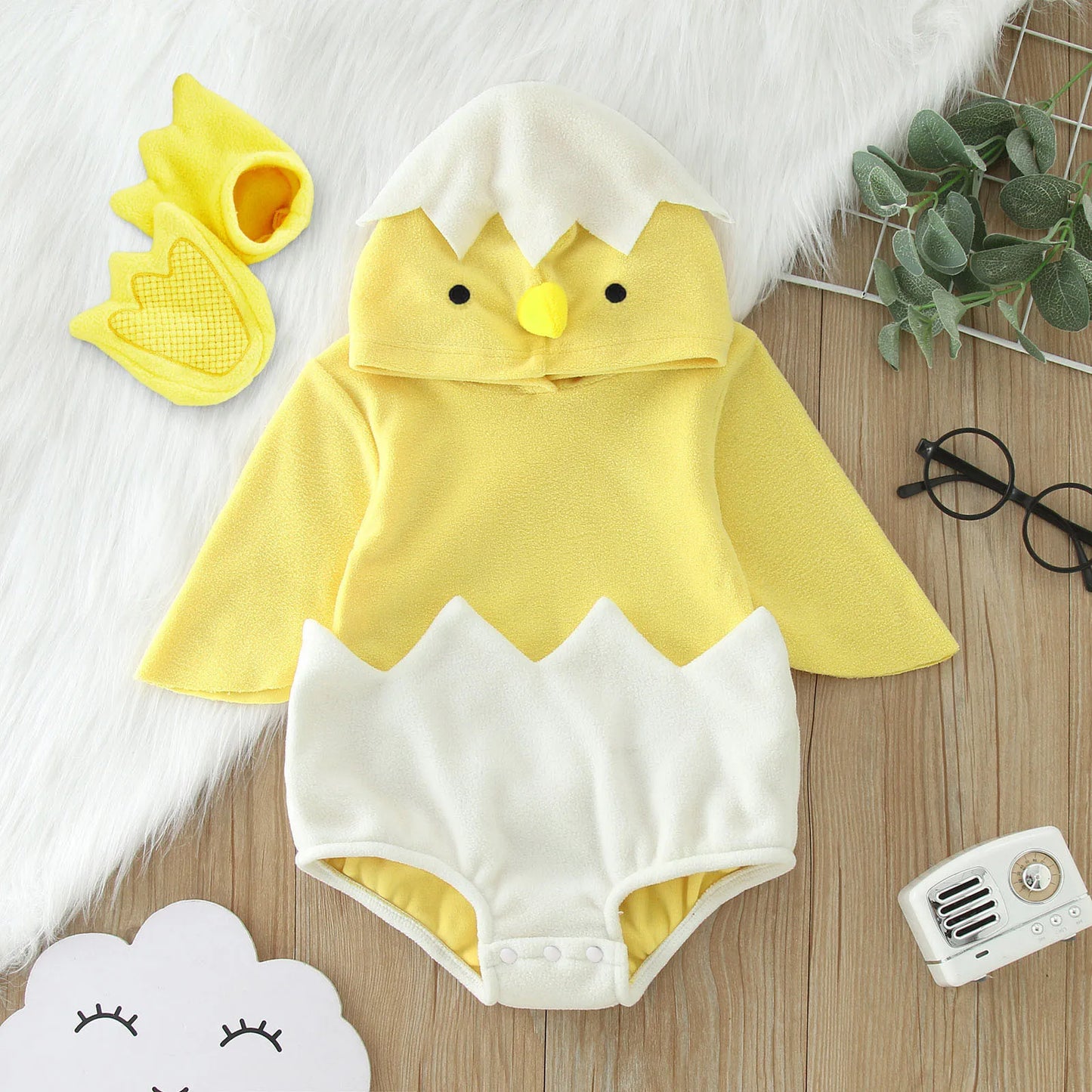 newborn clothes Chick Character Jumpsuit cute baby jumpsuit